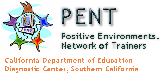 logo for Positive Environments, Network of Trainers